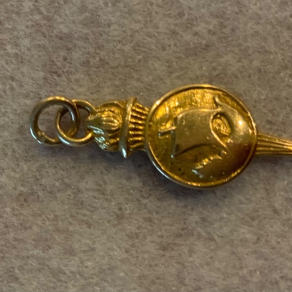 Portugal Olympic 14KT Charm 1932 by Myers - Picture 4 of 5